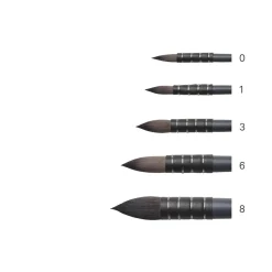 Winsor & Newton Pędzel okrągły syntetyczny wiewiórka - - nr 0 > Pędzle Syntetyczne