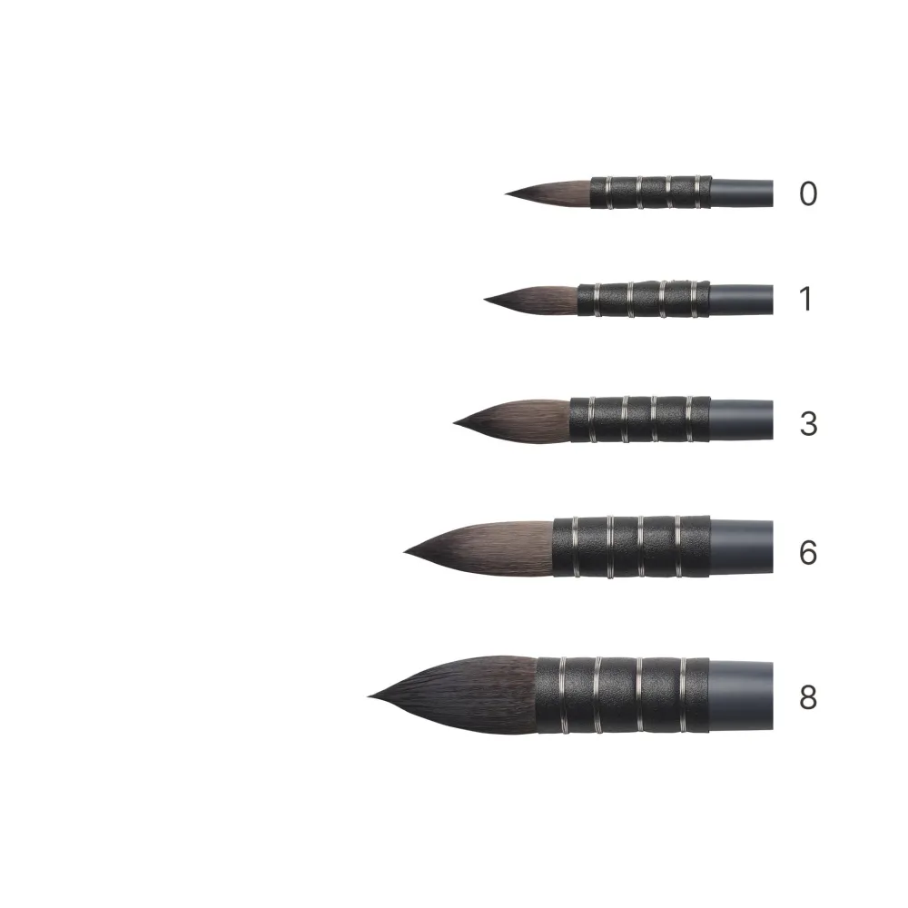 Winsor & Newton Pędzel okrągły syntetyczny wiewiórka - - nr 3