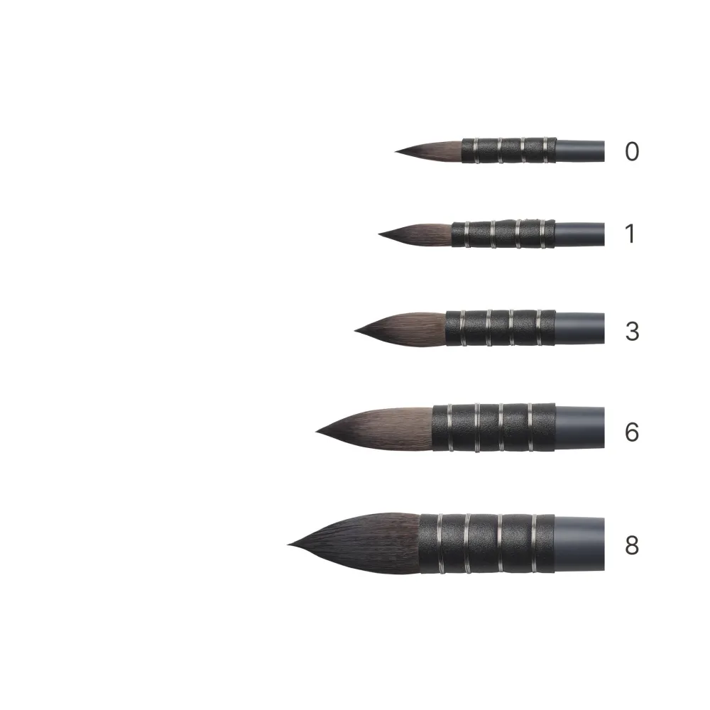 Winsor & Newton Pędzel okrągły syntetyczny wiewiórka - - nr 6