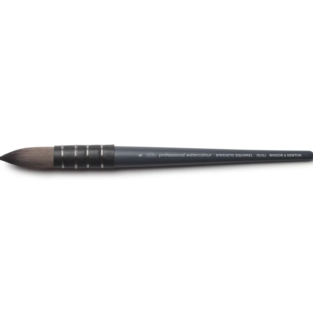 Winsor & Newton Pędzel okrągły syntetyczny wiewiórka - - nr 6