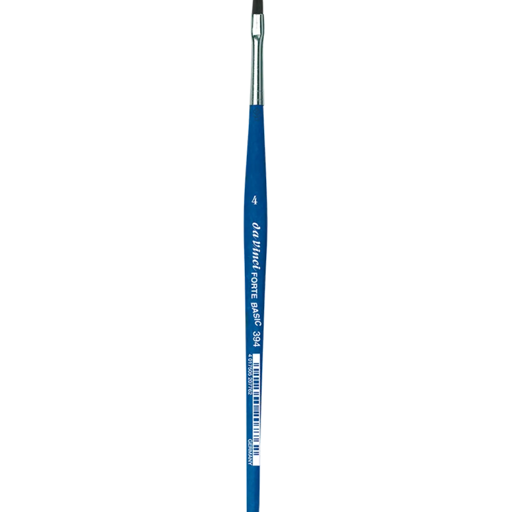 da Vinci Pędzel płaski, syntetyczny, Forte Basic, seria 394 - - 4