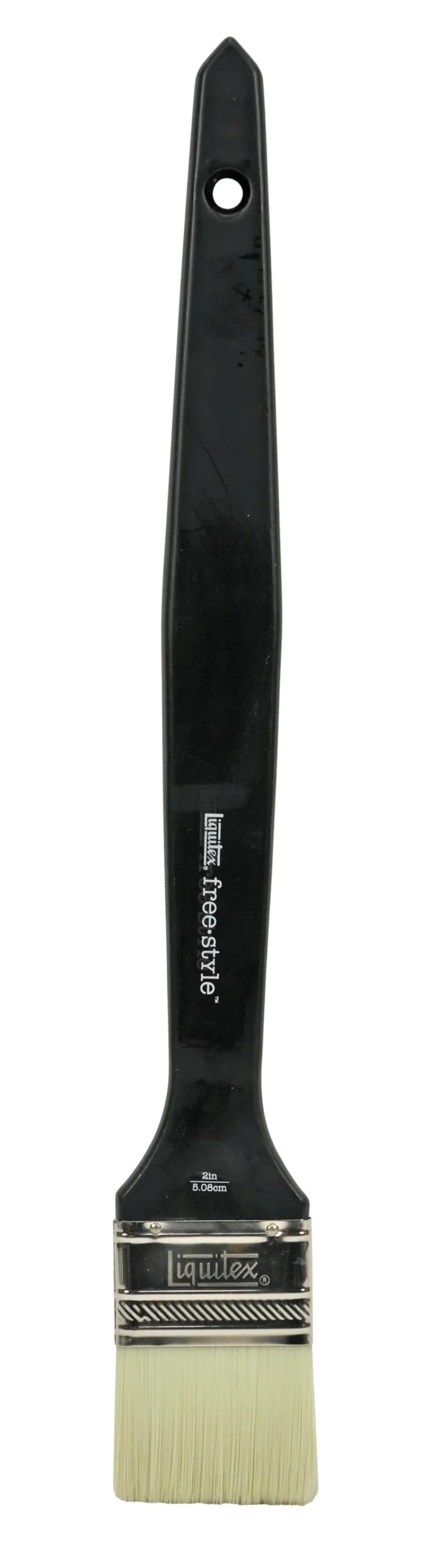 Liquitex Pędzel płaski, syntetyczny free-style - - długa rączka, 3''