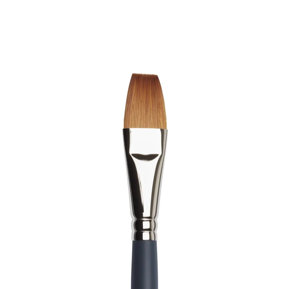 Winsor & Newton Pędzel płaski, syntetyczny sobol - - nr 3/4''
