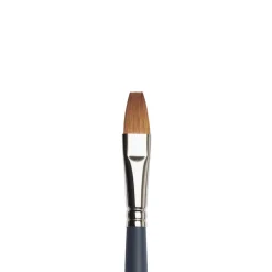 Winsor & Newton Pędzel płaski, syntetyczny sobol - - nr 1/2''