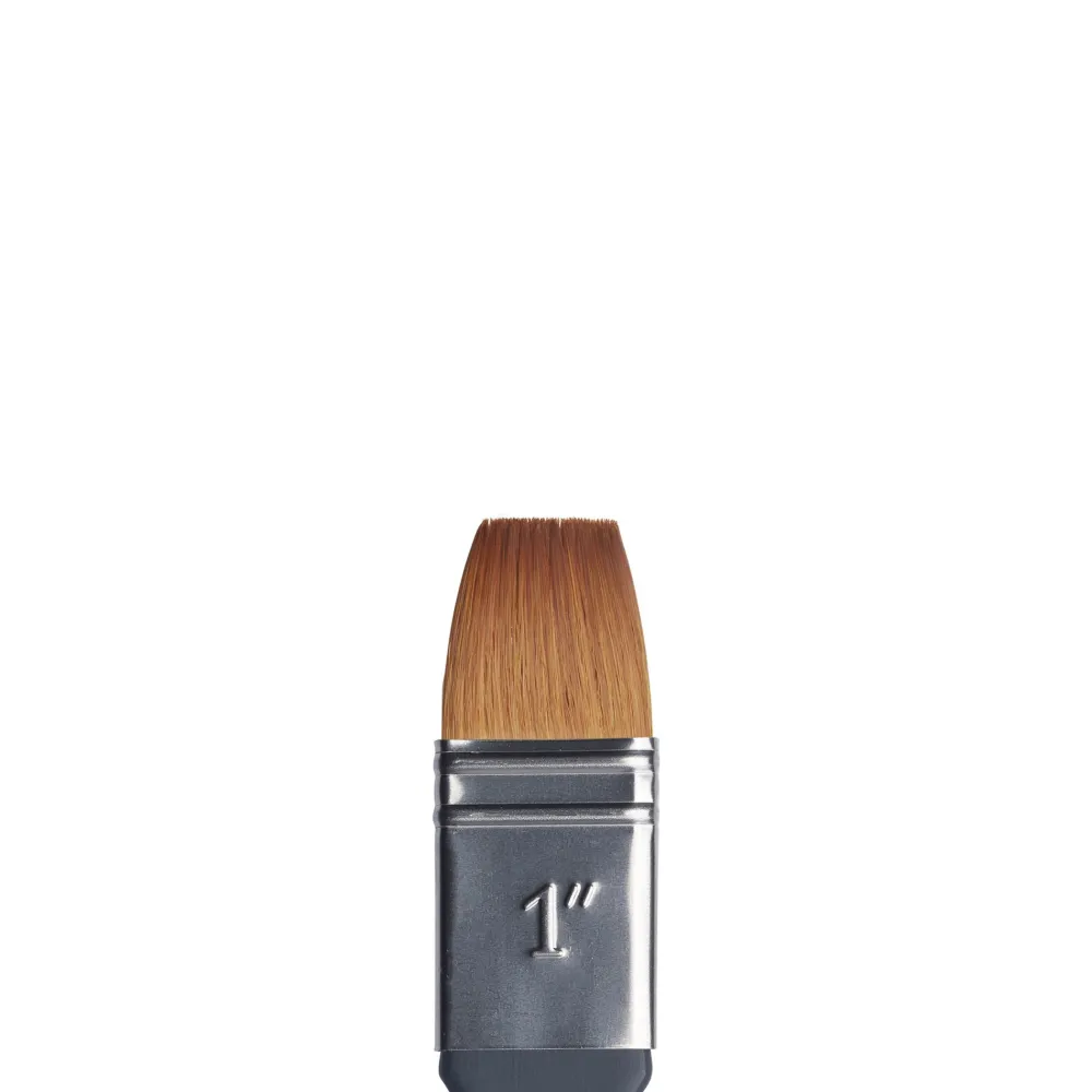 Winsor & Newton Pędzel płaski wash, syntetyczny sobol - - nr 1''