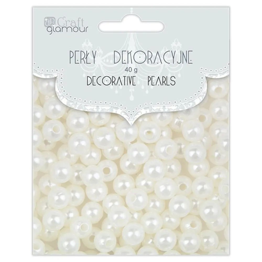dpCraft Perły dekoracyjne - - 6 mm, 40 g > Koraliki