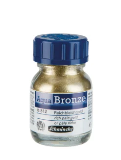 Schmincke Pigment Aqua Bronze - - 812 Rich Pale Gold 20 ml