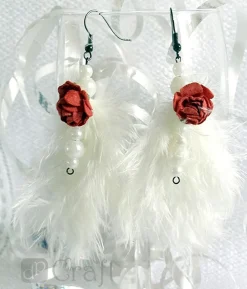 dpCraft Piórka dekoracyjne - - białe, 10 g ><noscript><img width=
