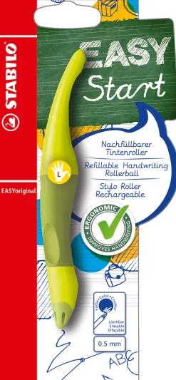 Dzieci Stabilo Pióro kulkowe dla leworęcznych Easy Original Start - - zielone