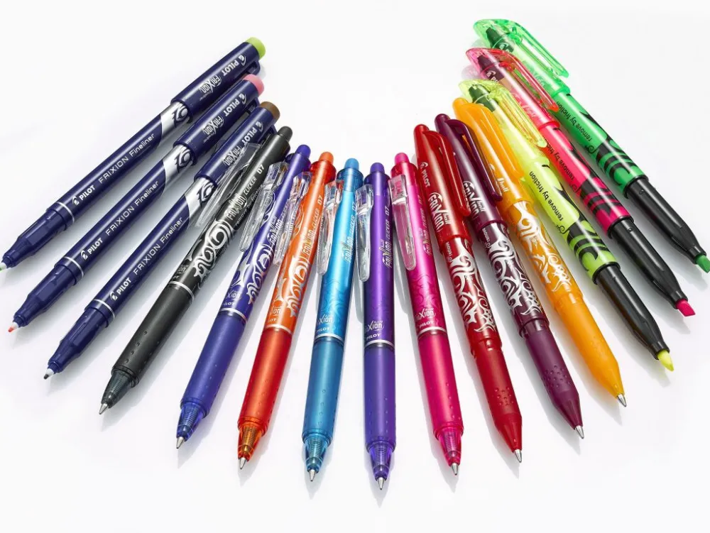 Pilot Pióro kulkowe, długopis ścieralny Frixion Clicker - - granatowe, 0,7 mm