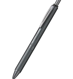 Pentel Pióro kulkowe EnerGel aluminiowe - - metaliczna czerń, 0,7 mm > Pióra Kulkowe