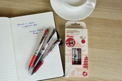 Pentel Pióro kulkowe EnerGel Nature - - Birds 0,7 mm