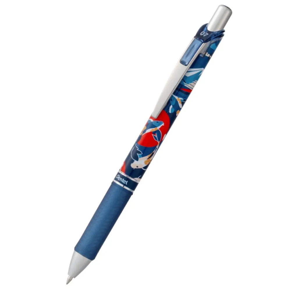 Pentel Pióro kulkowe EnerGel Nature - - Koi 0,7 mm