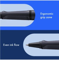 Lamy Pióro kulkowe Safari - - Steel Black