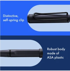 Lamy Pióro kulkowe Safari - - Steel Black