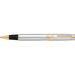 Sheaffer Pióro kulkowe 300 - - Bright Chrome Gold Trim