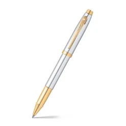 Sheaffer Pióro kulkowe 100 - - Chrome Gold Trim ><noscript><img width=