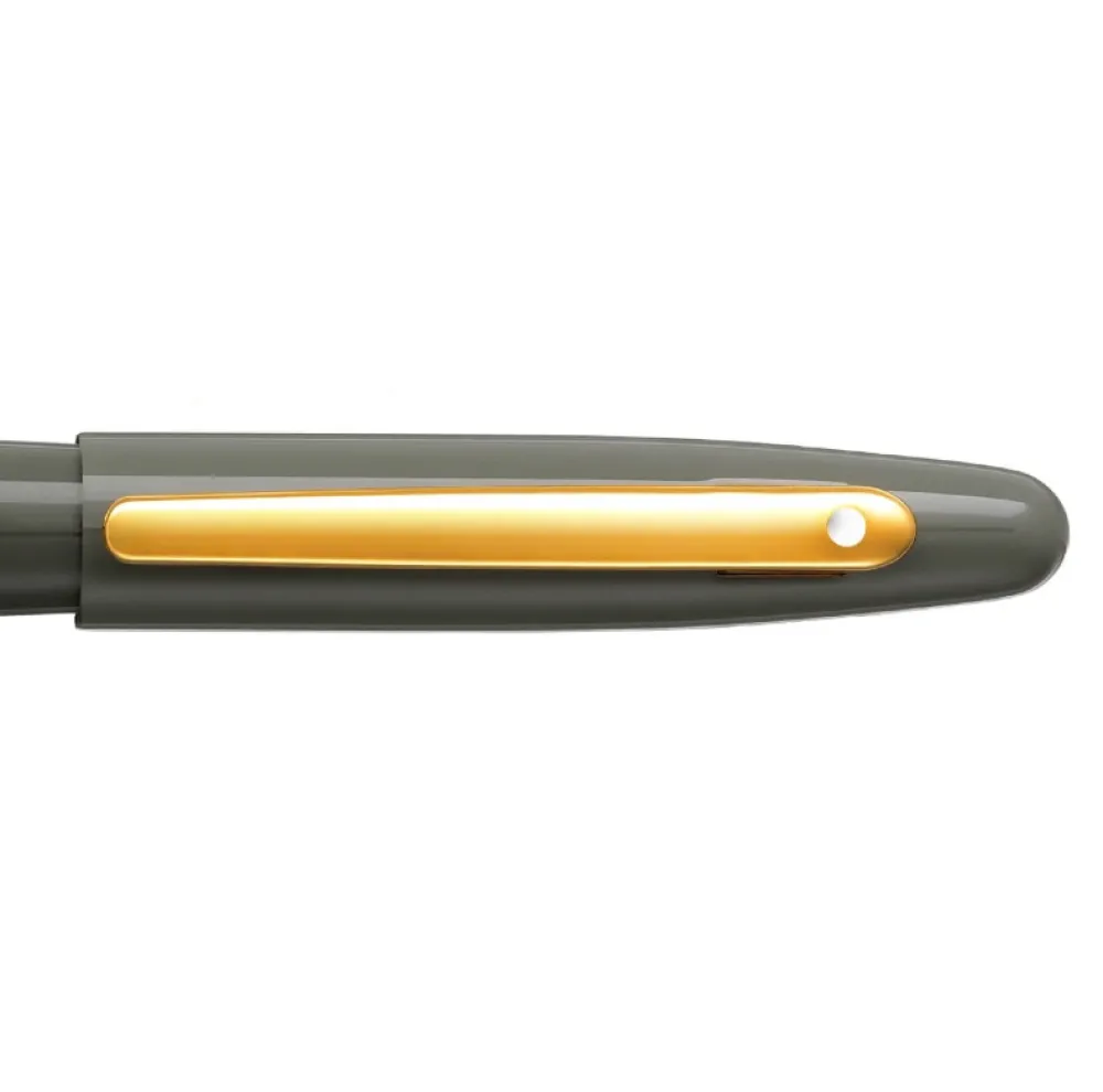Sheaffer Pióro kulkowe VFM - - Glossy Light Gray Gold Trim