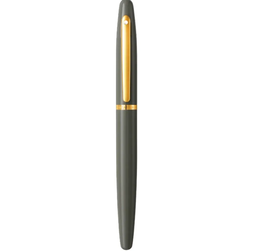 Sheaffer Pióro kulkowe VFM - - Glossy Light Gray Gold Trim