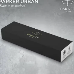 Parker Pióro Urban w etui - - Muted Black & Gold Trim, F ><noscript><img width=