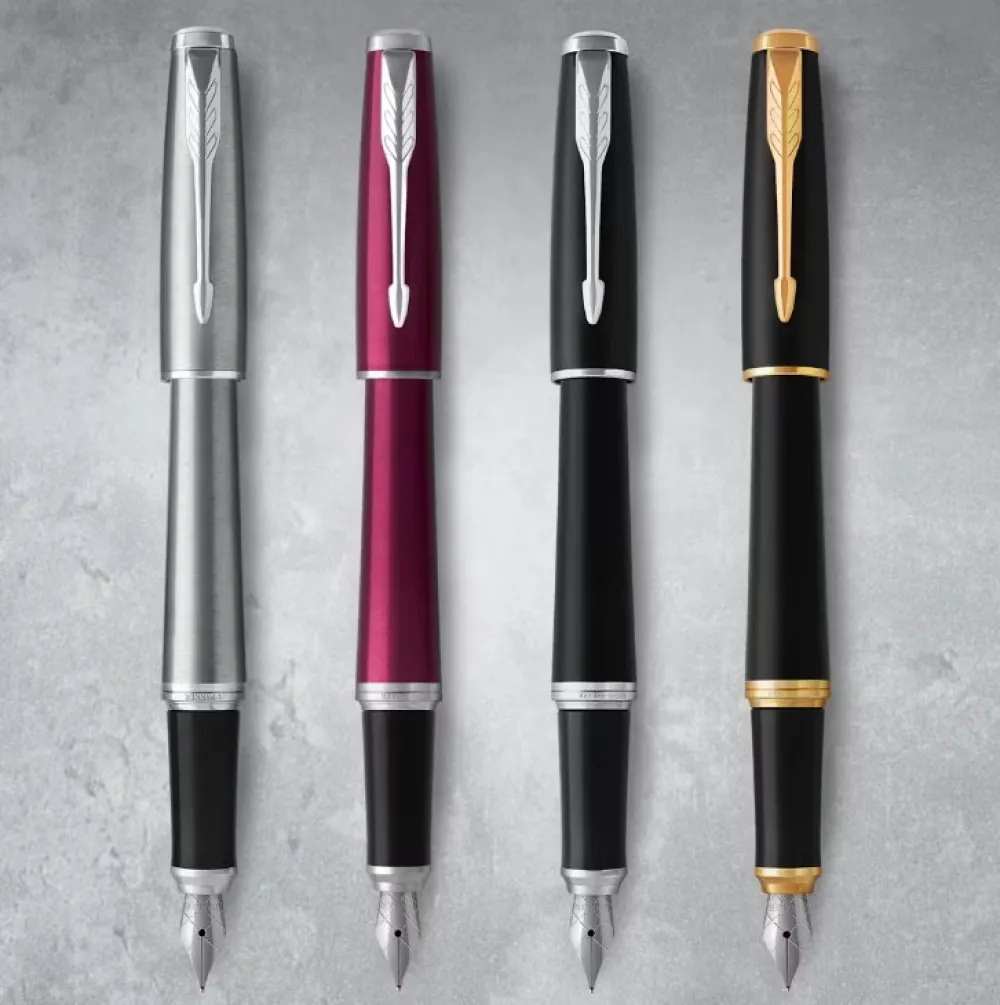 Parker Pióro Urban w etui - - Muted Black & Gold Trim, F > Pióra Wieczne