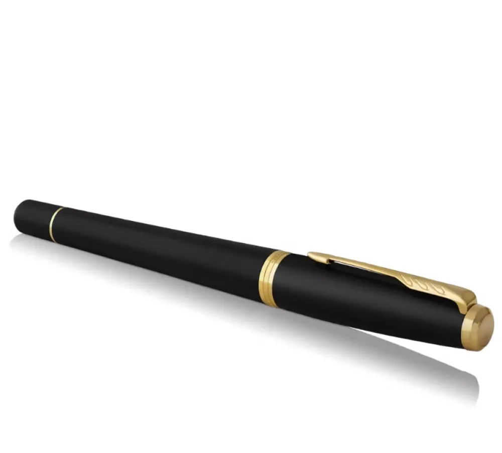 Parker Pióro Urban w etui - - Muted Black & Gold Trim, F > Pióra Wieczne