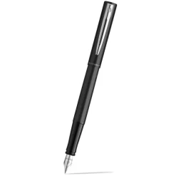 Waterman Pióro wieczne Allure - - Matt Black Silver Trim F ><noscript><img width=