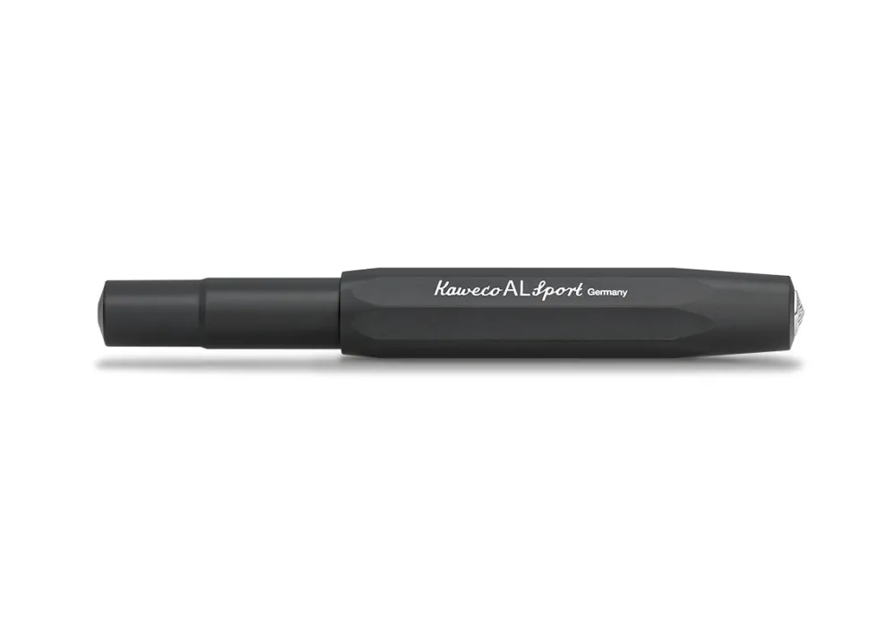 Kaweco Pióro wieczne Al Sport - - Black, EF