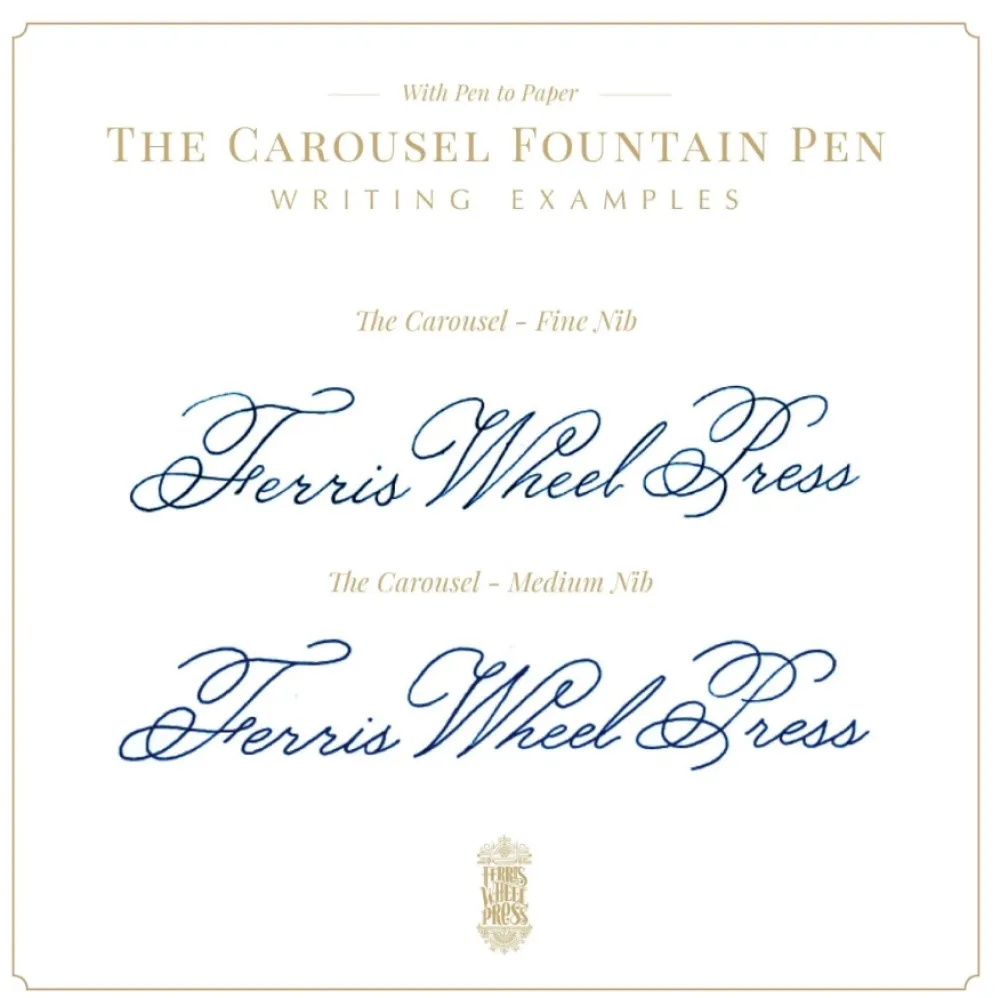 Ferris Wheel Press Pióro wieczne Carousel - - Granite Guardians, F