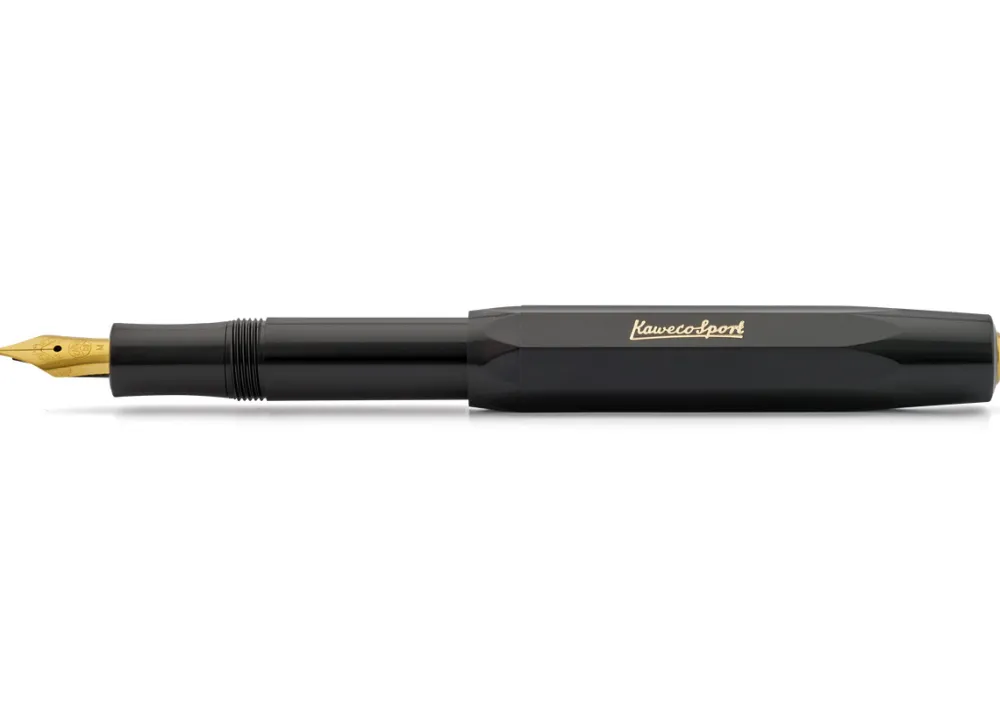 Kaweco Pióro wieczne Classic Sport - - Black, F