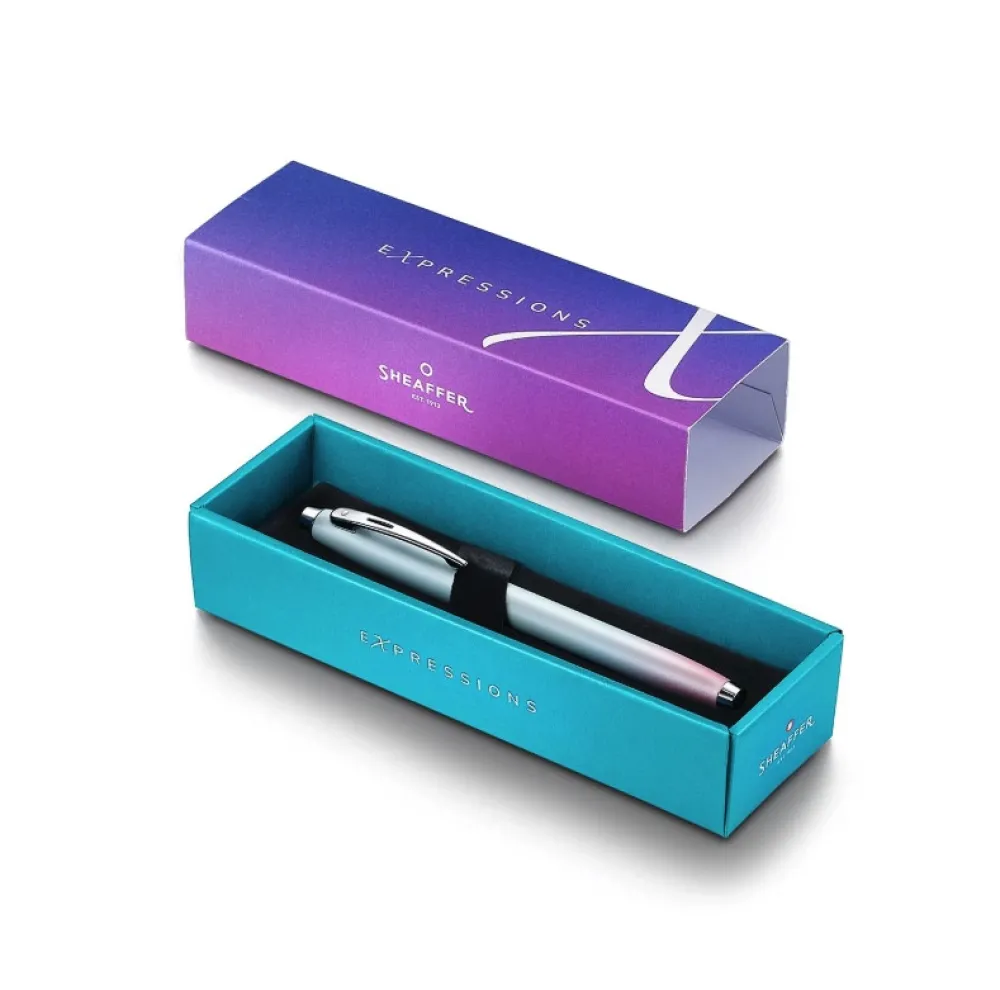Sheaffer Pióro wieczne 100 Expressions - - Blue and Pink F > Pióra Wieczne