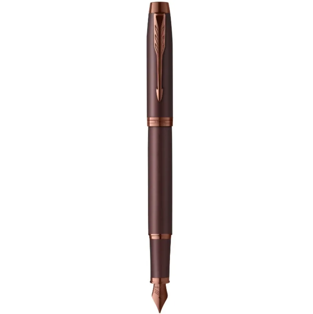 Parker Pióro wieczne IM Monochrome w etui - - Burgundy, F