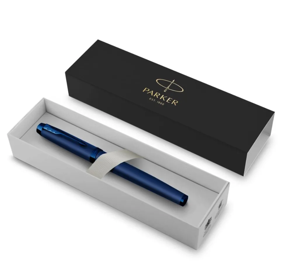Parker Pióro wieczne IM Monochrome w etui - - Blue, F > Pióra Wieczne