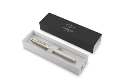 Parker Pióro wieczne IM Monochrome w etui - - Champagne, F