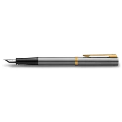 Waterman Pióro wieczne Impression - - Steel Chrome Trim M ><noscript><img width=