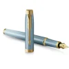 Parker Pióro wieczne IM Rituals - - Turquoise & Gold Trim, F