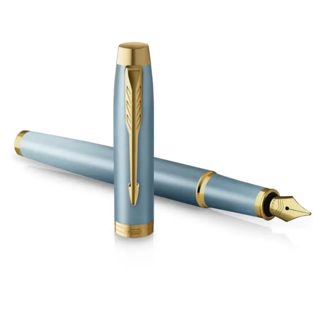 Parker Pióro wieczne IM Rituals - - Turquoise & Gold Trim, F
