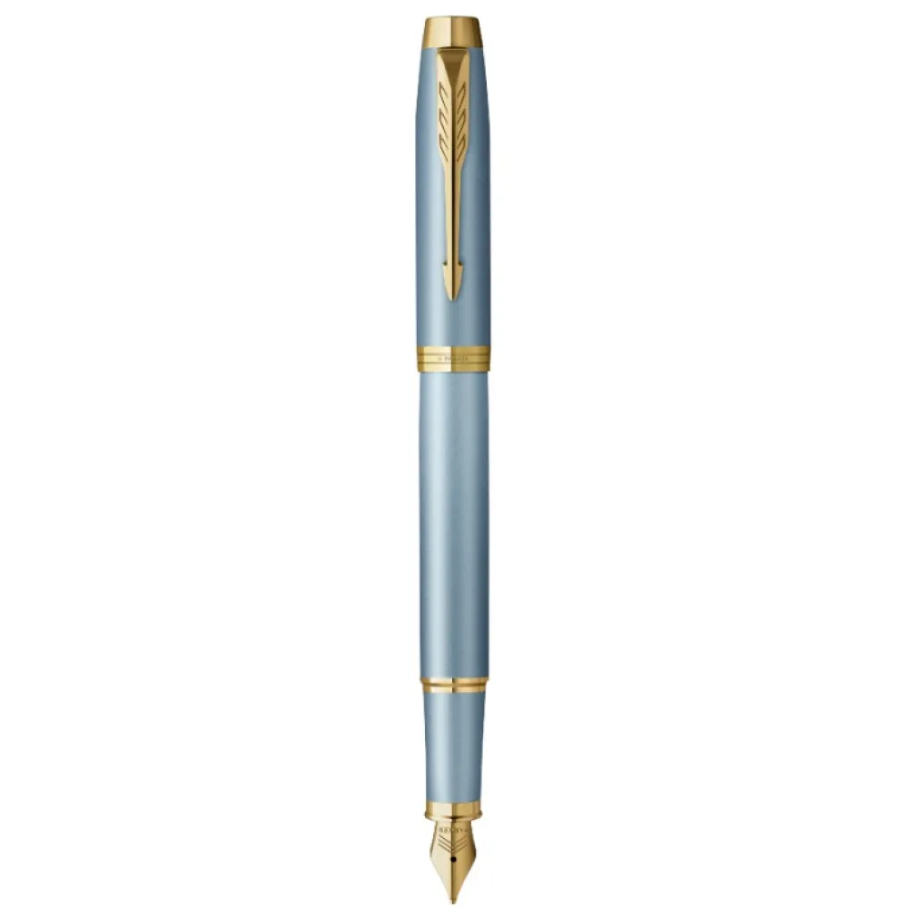 Parker Pióro wieczne IM Rituals - - Turquoise & Gold Trim, F
