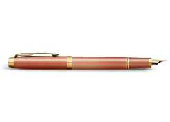Parker Pióro wieczne IM Rituals w etui - - Orange & Gold Trim, F