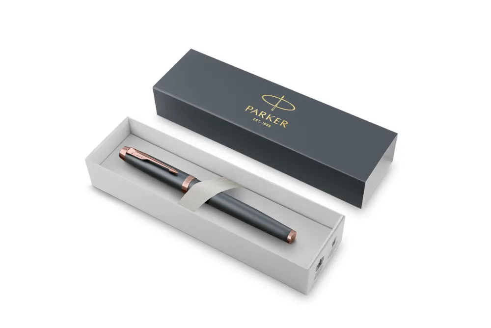 Parker Pióro wieczne IM The Finishing Touch w etui - - Slate M
