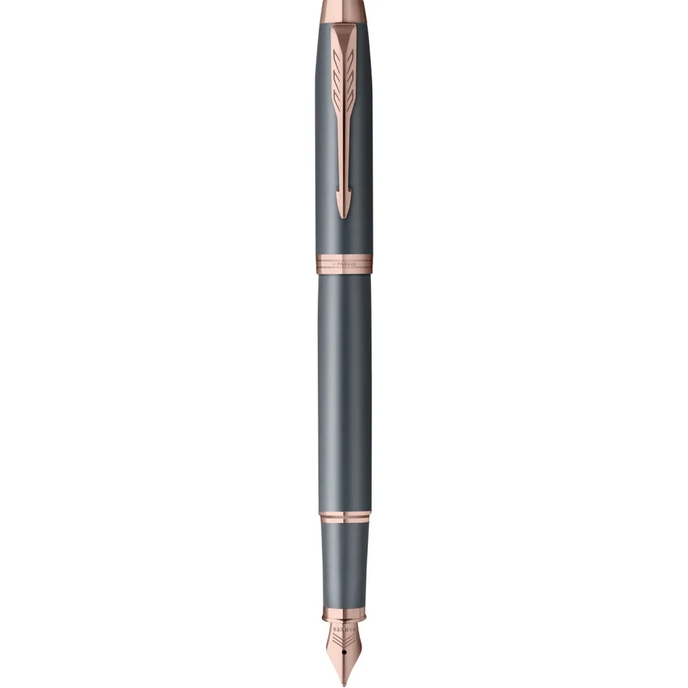 Parker Pióro wieczne IM The Finishing Touch w etui - - Slate M