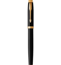 Parker Pióro wieczne IM w etui - - Black & Gold Trim, F ><noscript><img width=