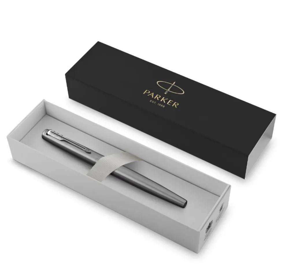Parker Pióro wieczne Jotter - - Silver & Chrome Trim, M