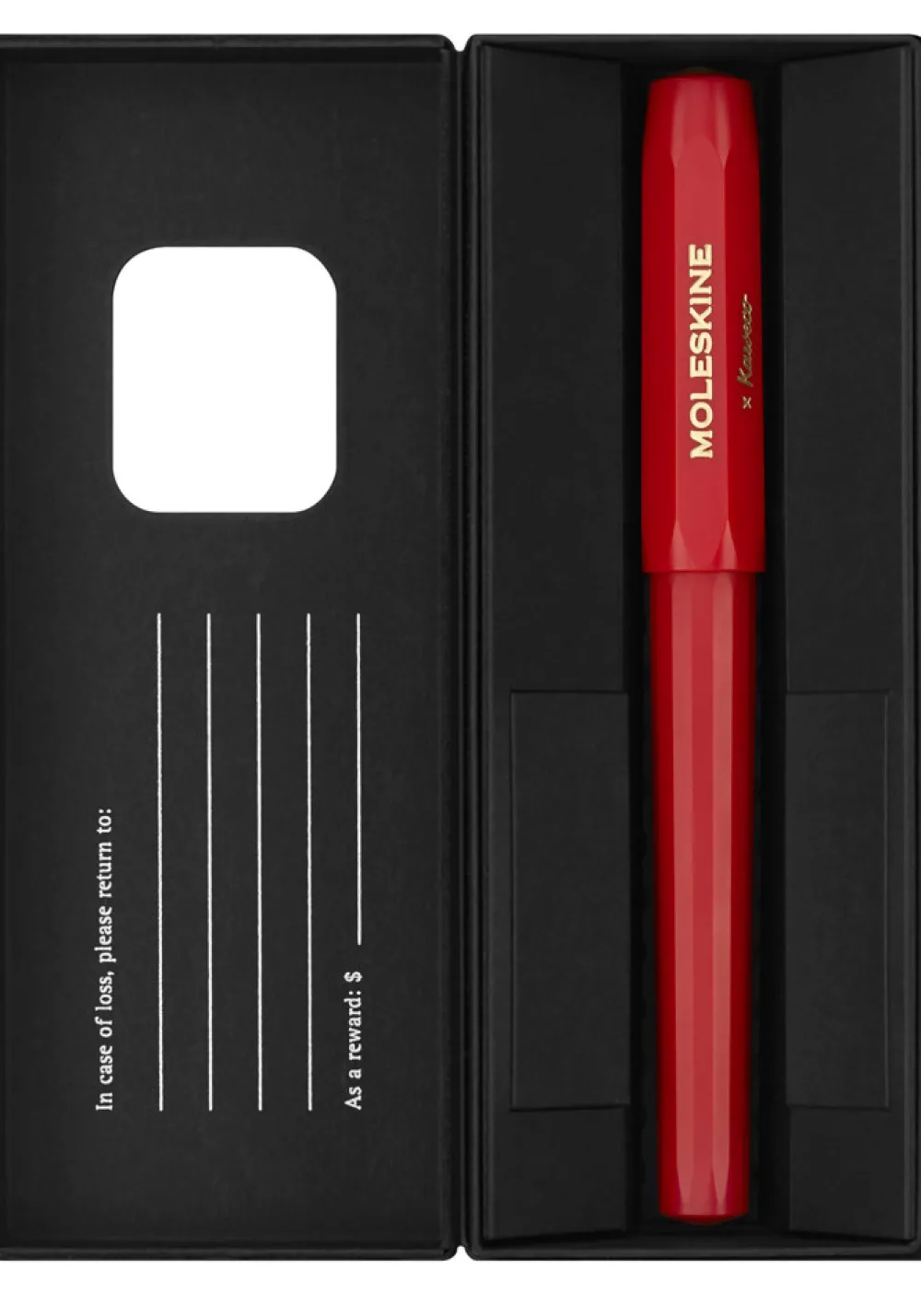 Moleskine Pióro wieczne - Kaweco x - czerwone M > Pióra Wieczne