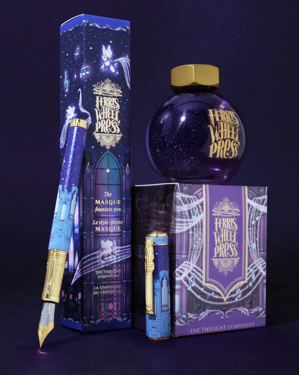 Ferris Wheel Press Pióro wieczne Limited Edition The Masque - - The Twilight Symphony M