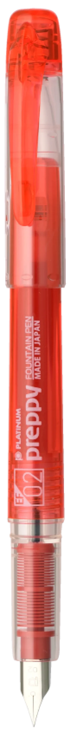 Platinum Pióro wieczne Preppy - - Red EF