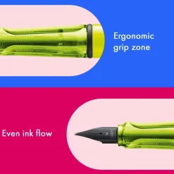 Lamy Pióro wieczne Safari - - Neon Yellow EF