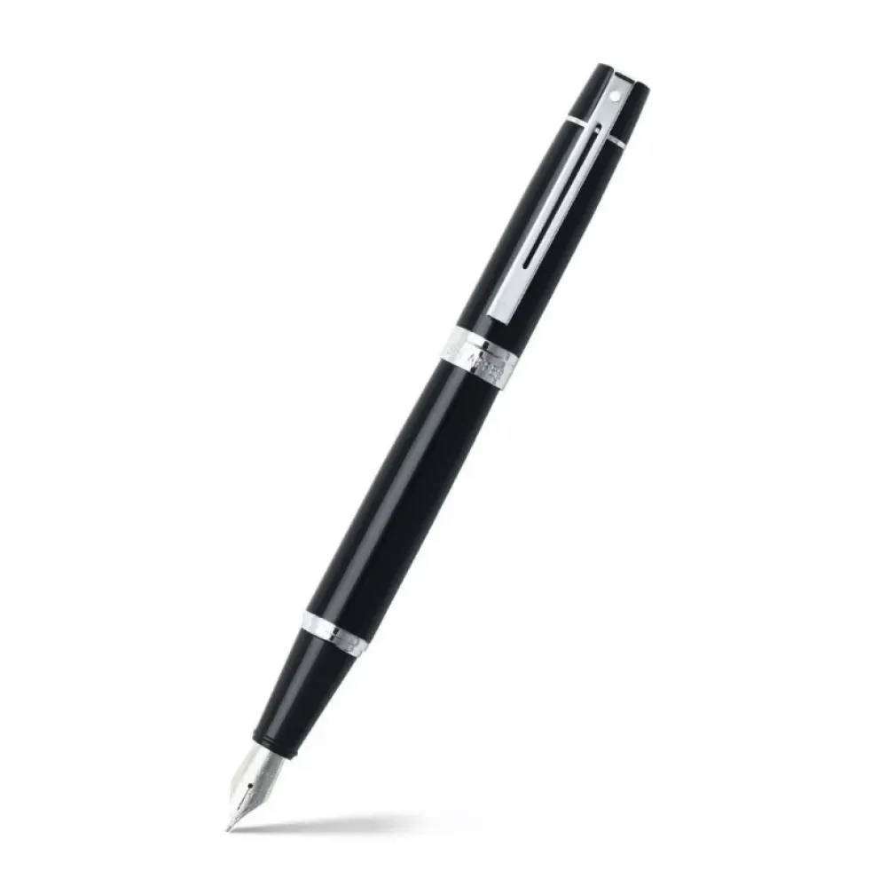 Sheaffer Pióro wieczne 300 - - Black Chrome Trim F