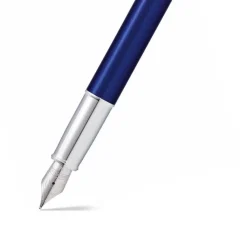 Sheaffer Pióro wieczne 100 - - Blue Chrome Trim F > Pióra Wieczne