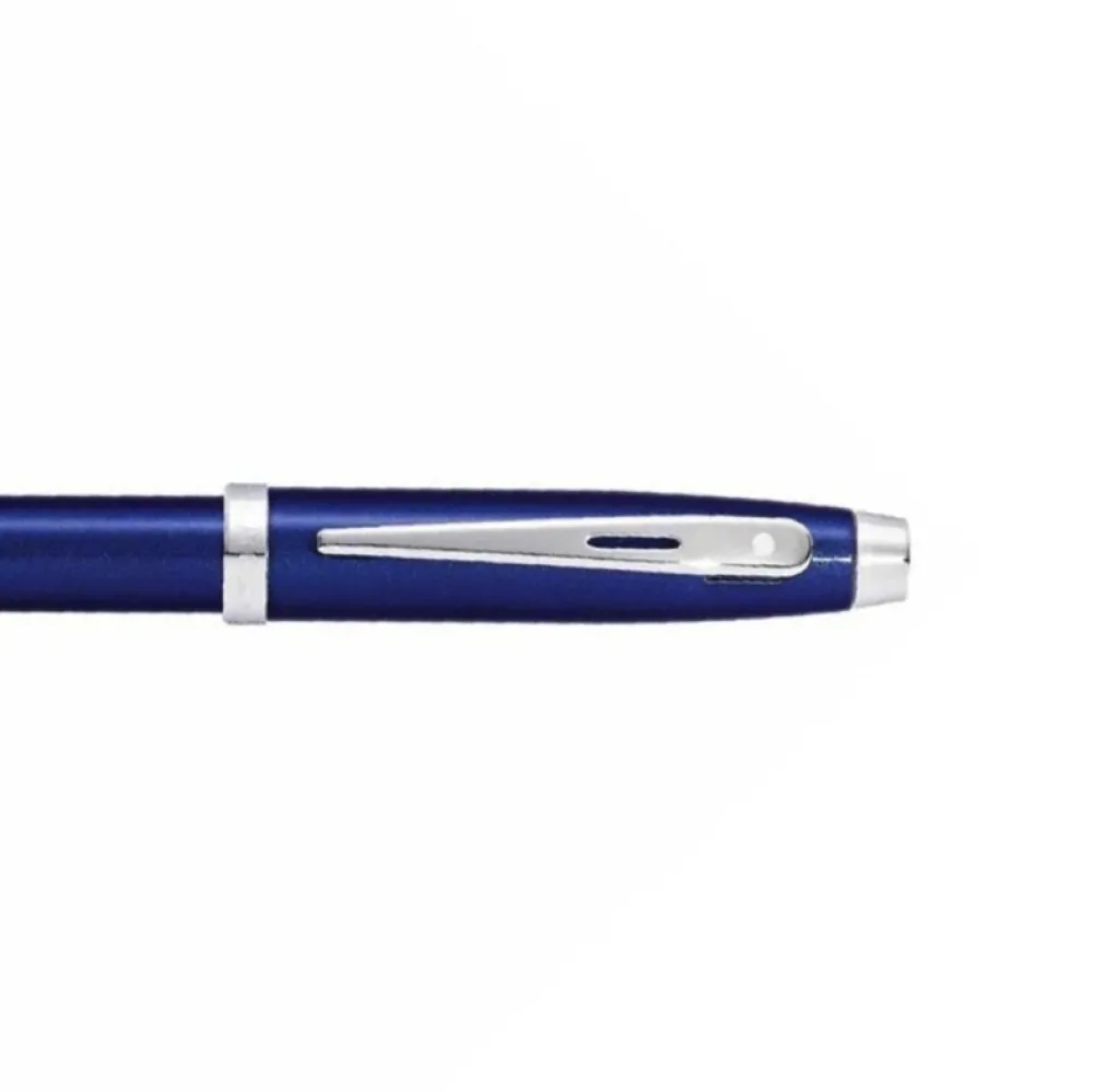 Sheaffer Pióro wieczne 100 - - Blue Chrome Trim F > Pióra Wieczne